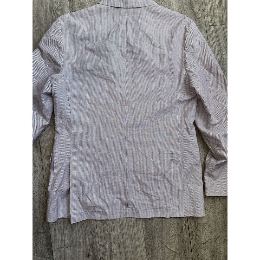 J Crew Ludlow Blazer Mens 38S Sport Coat Linen Cotton Somelos Portugal. SKU7 - Picture 9 of 11